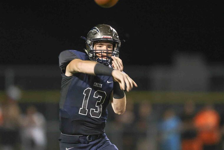 Timber Creek's quarterback Devin Leary set the state records for career passing yards and career passing touchdowns.