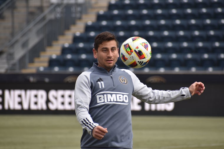 Alejandro Bedoya started his Union career in 2016.