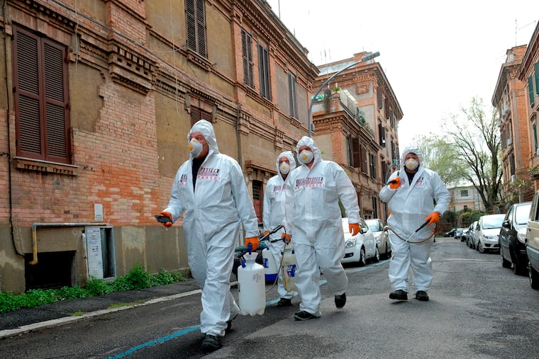 Frightening as the COVID-19 images have been from Italy, like this scene in Rome on Saturday, Italians have a national health system to pay the bills.