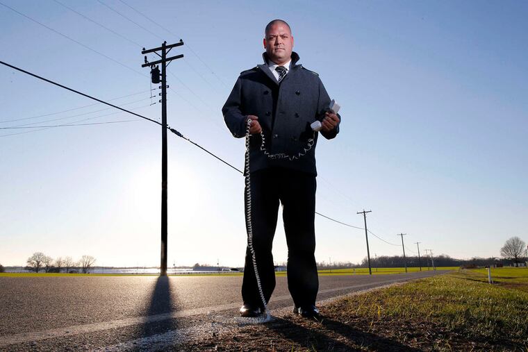 Tim Van Meter of Hopewell Township in Cumberland County, N.J., said in 2016 he couldn't get internet service from Verizon or cable in his home.