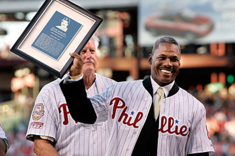 Juan Samuel played for the Phillies from his rookie year in 1983 until 1989. (Tom Mihalek/AP file photo)