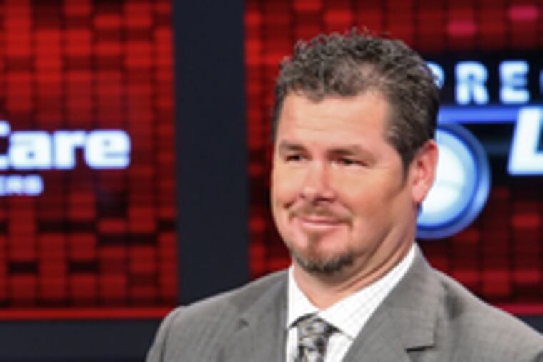 Mitch Williams will be on sports-talk radio - not the pitching mound - this Series.Additional coverage of the World Series, A1, B1, D1, Special Section E.