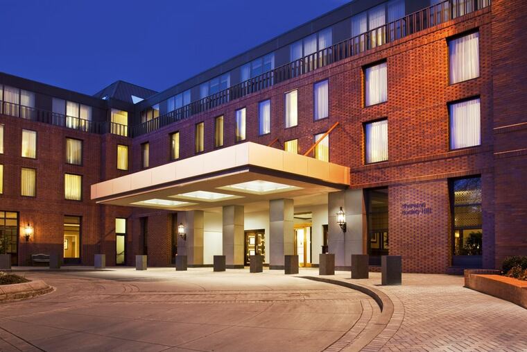 Sheraton Society Hill Hotel on Dock Street.