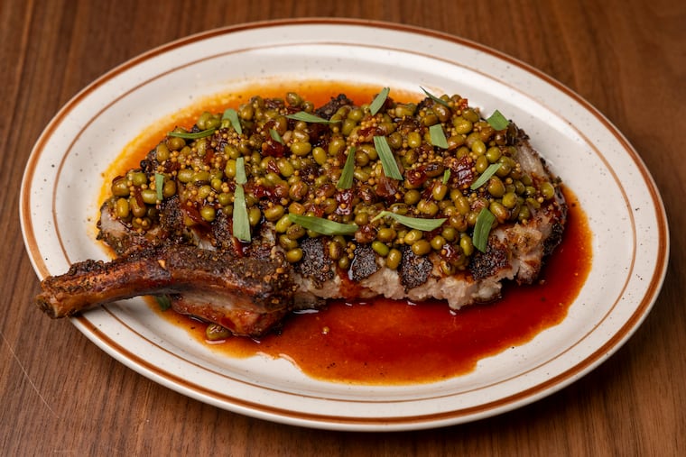 The pork & beans at Manong in Philadelphia, Pa., on Thursday, March. 5, 2026.