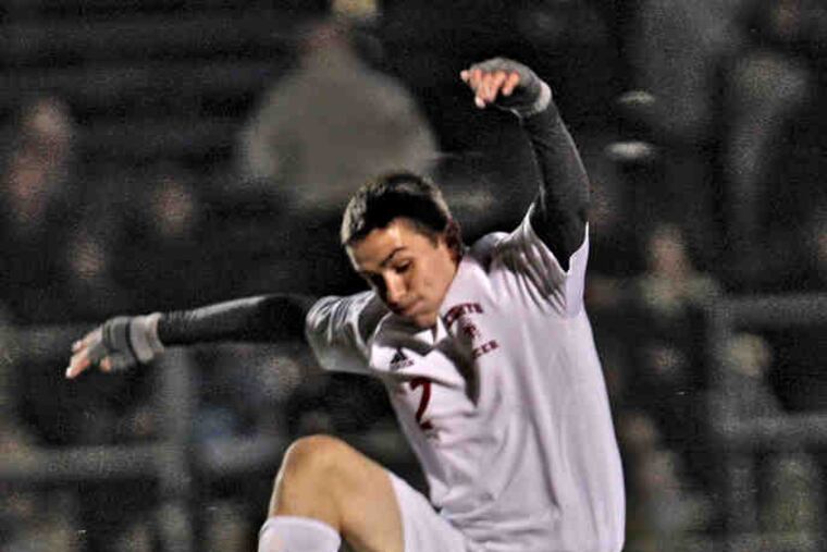Senior forward George Gans leads Haddon Heights with a single-season school-record 31 goals. The Garnets will take on Cliffside Park in Sunday's Group 2 final.