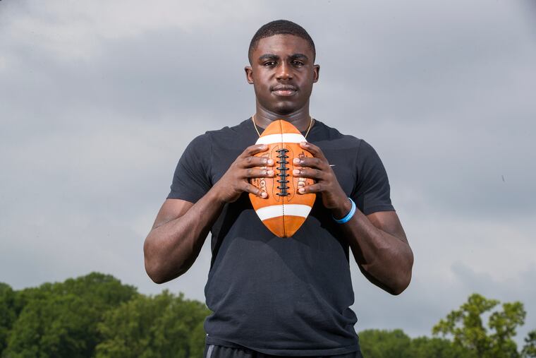 Aaron Young scored five touchdowns Friday to help Coatesville win the Ches-Mont League National Division title.