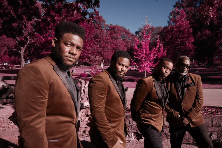 Dedicated Men of Zion play a Free at Noon at World Cafe Live on Friday.