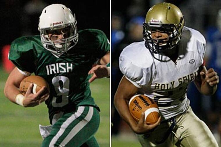 Camden Catholic and Holy Spirit square off for the championship. (Staff Photos)