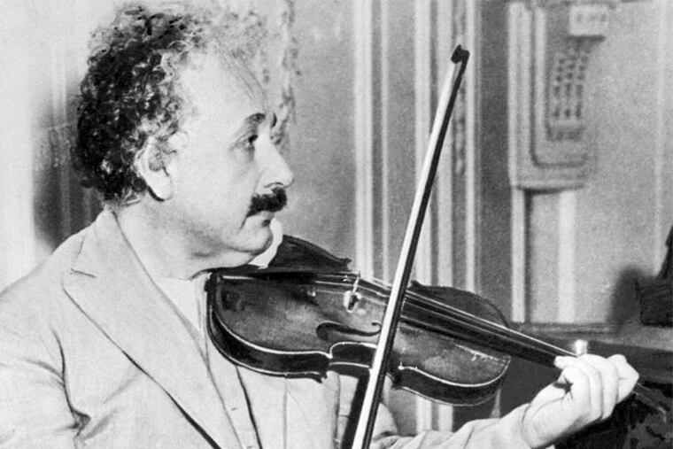 Though much time was spent in quiet reflection, Albert Einstein would sometimes indulge his passion for music.