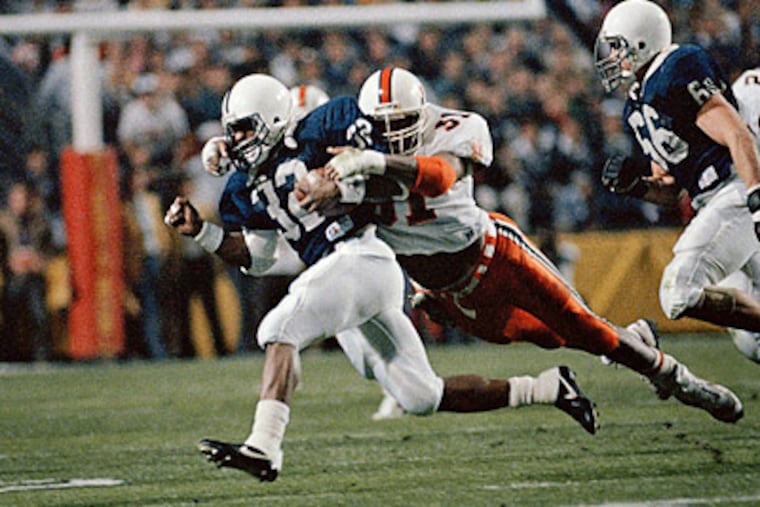 Blair Thomas was the second overall pick in the 1990 NFL draft. (AP file photo)