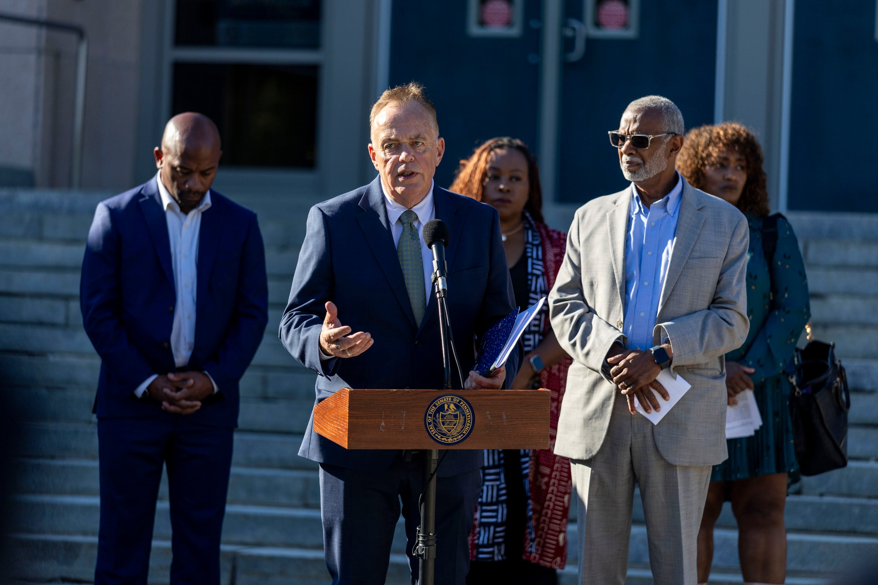 Cheltenham school leaders and lawmakers announce new Pa. state anti-hazing law after locker-room assaults