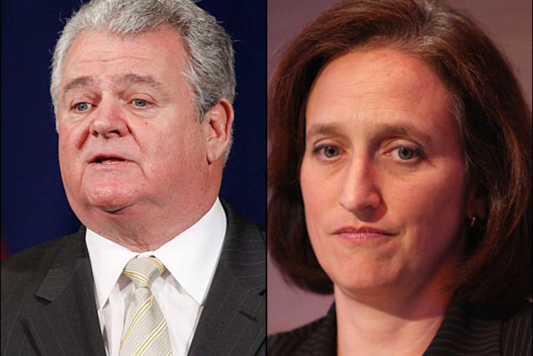 Bob Brady and Stephanie Singer