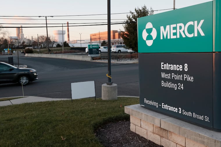 Merck's campus in West Point, Montgomery County.