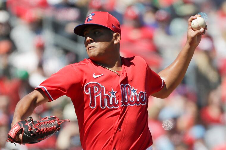 Pitcher Ranger Suarez is finally back in the Phillies bullpen.