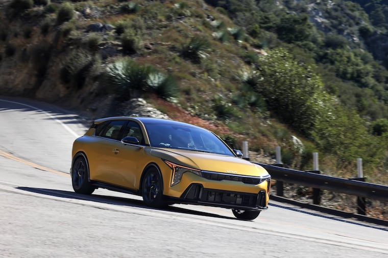 The Kia K4 small-car line gets a hatchback model for 2026. It’s a handsome unit, and rather speedy when GT-Line Turbo is added to the name.