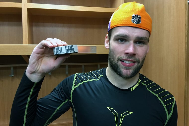 First-year Flyers defenseman Will O'Neill.