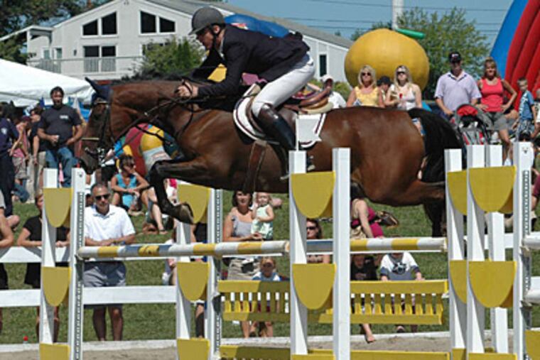 The Ludwig's Corner Horse Show has operated since 1943. The Labor Day show attracts hundreds of riders and thousands of spectators. Its grounds are also used for other events.