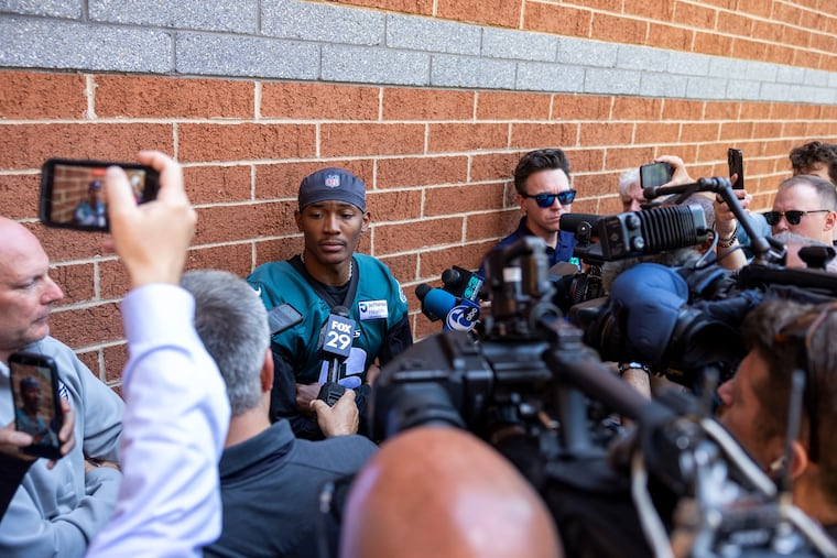 All eyes will focus in on DeVonta Smith after the Eagles traded away A.J. Brown earlier this week.