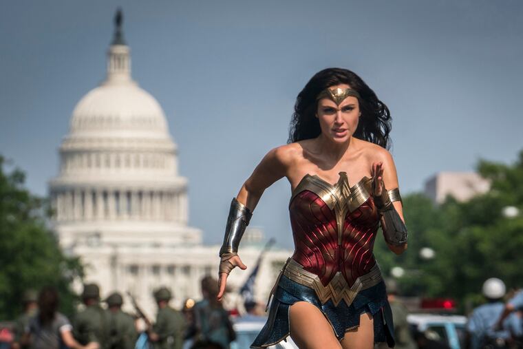 Gal Gadot as Wonder Woman in a scene from "Wonder Woman 1984."