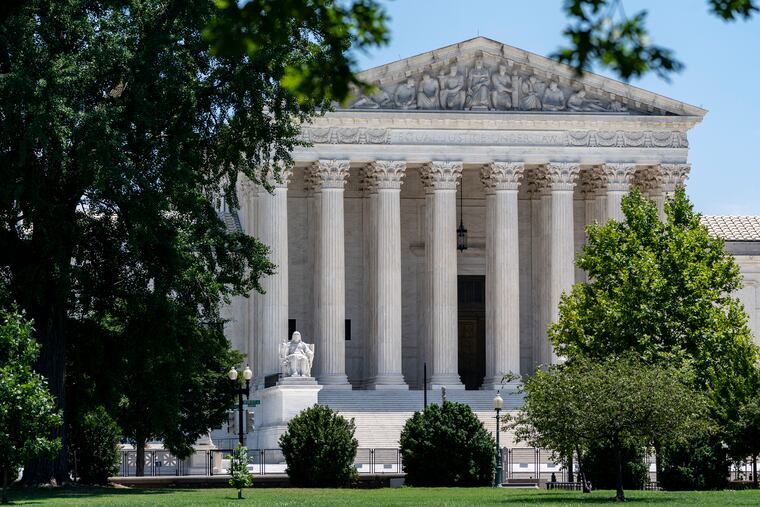 The Supreme Court is seen on Capitol Hill in Washington.