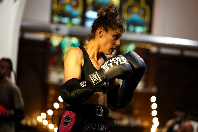 Muay Thai fighter Gianna Vadino, 35, won her first pro bout last month in Thailand.