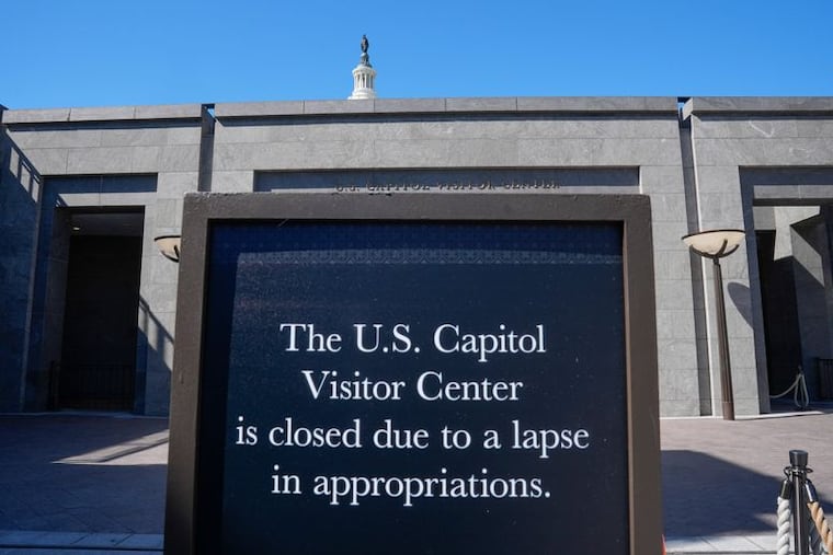 The U.S. Capitol Visitor Center is closed on the first day of the federal government shutdown on Oct. 1. Republicans are using the impasse to further shred the social safety net, Devontae Torriente writes.