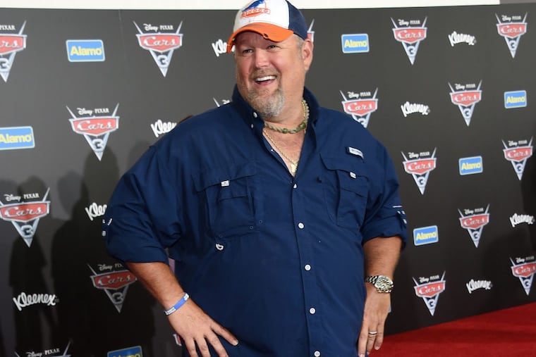 Larry the Cable Guy is photographed on June 10, 2017 at the “Cars 3” World Premiere in Los Angeles.