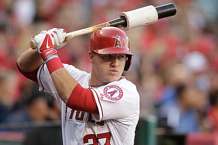 The Angels' Mike Trout. (Jae C. Hong/AP)