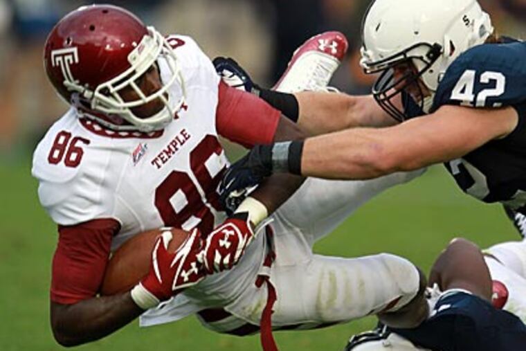 Steve Addazio's young Temple team continues to search for an identity. (David Swanson/Staff Photographer)