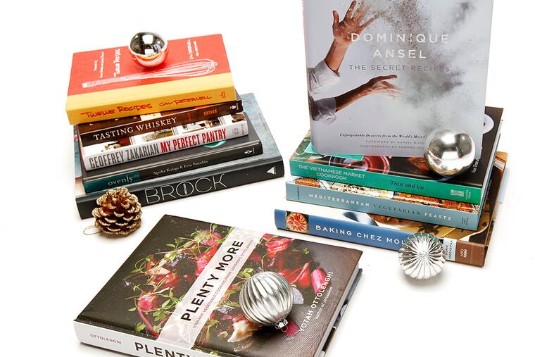 An assortment of recommended cookbooks for the chef on your holiday gift list.