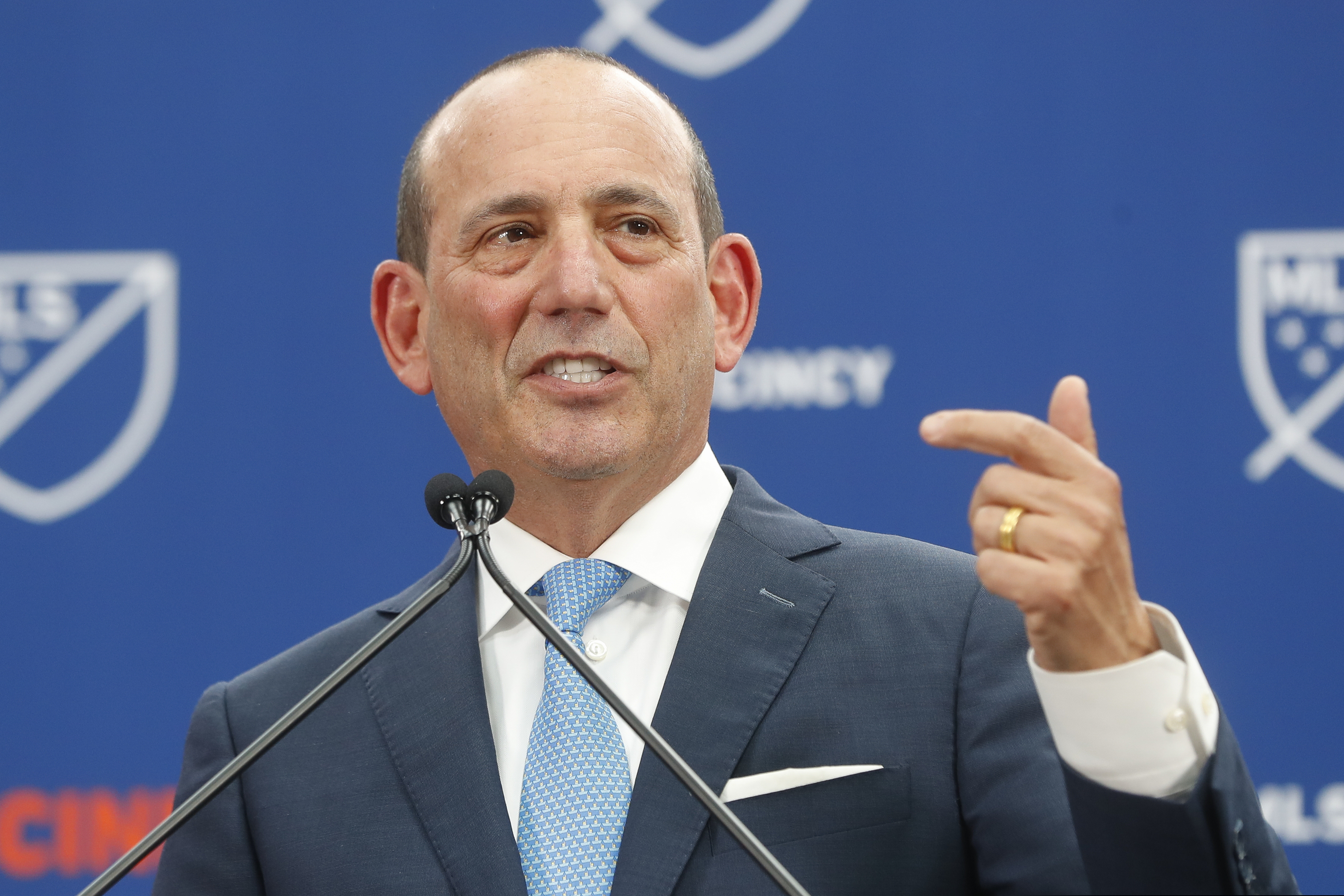 Major League Soccer commissioner Don Garber.
