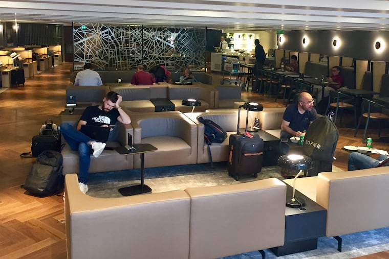 The Star Alliance lounge at Paris' Charles De Gaulle Airport. A day pass there is available through LoungeBuddy.