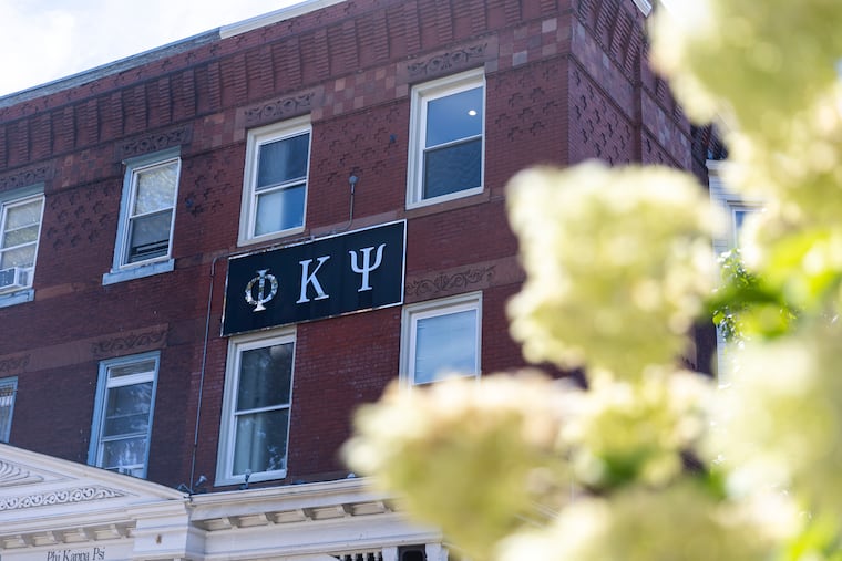 Phi Kappa Psi fraternity at the University of Pennsylvania.