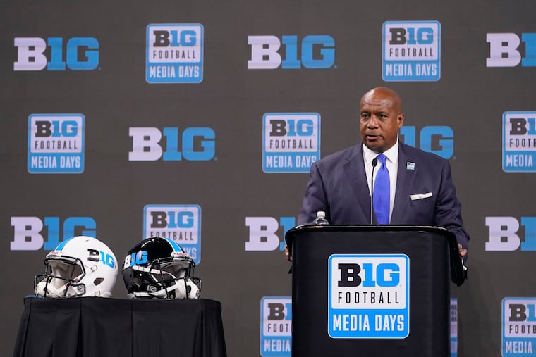 Big Ten Commissioner Kevin Warren in Indianapolis.