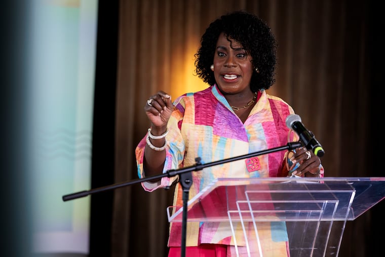 Mayor Cherelle L. Parker has proposed a $1-per-ride tax on services like Uber and Lyft to help close a Philadelphia School District budget deficit.