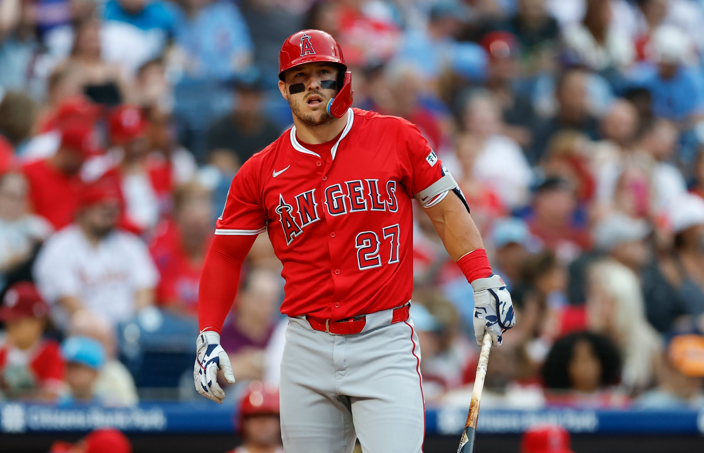 Mike Trout said he loves Philly during Monday’s All-Star festivities. But he seems no closer to playing here.