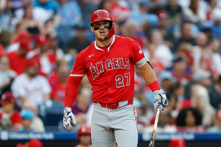 Mike Trout has played in eight career games at Citizens Bank Park and will lead off Tuesday night for the American League.
