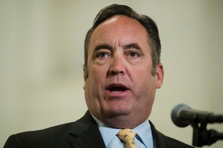 Senate President Pro Tempore Jake Corman (R., Centre), shown in February 2019.