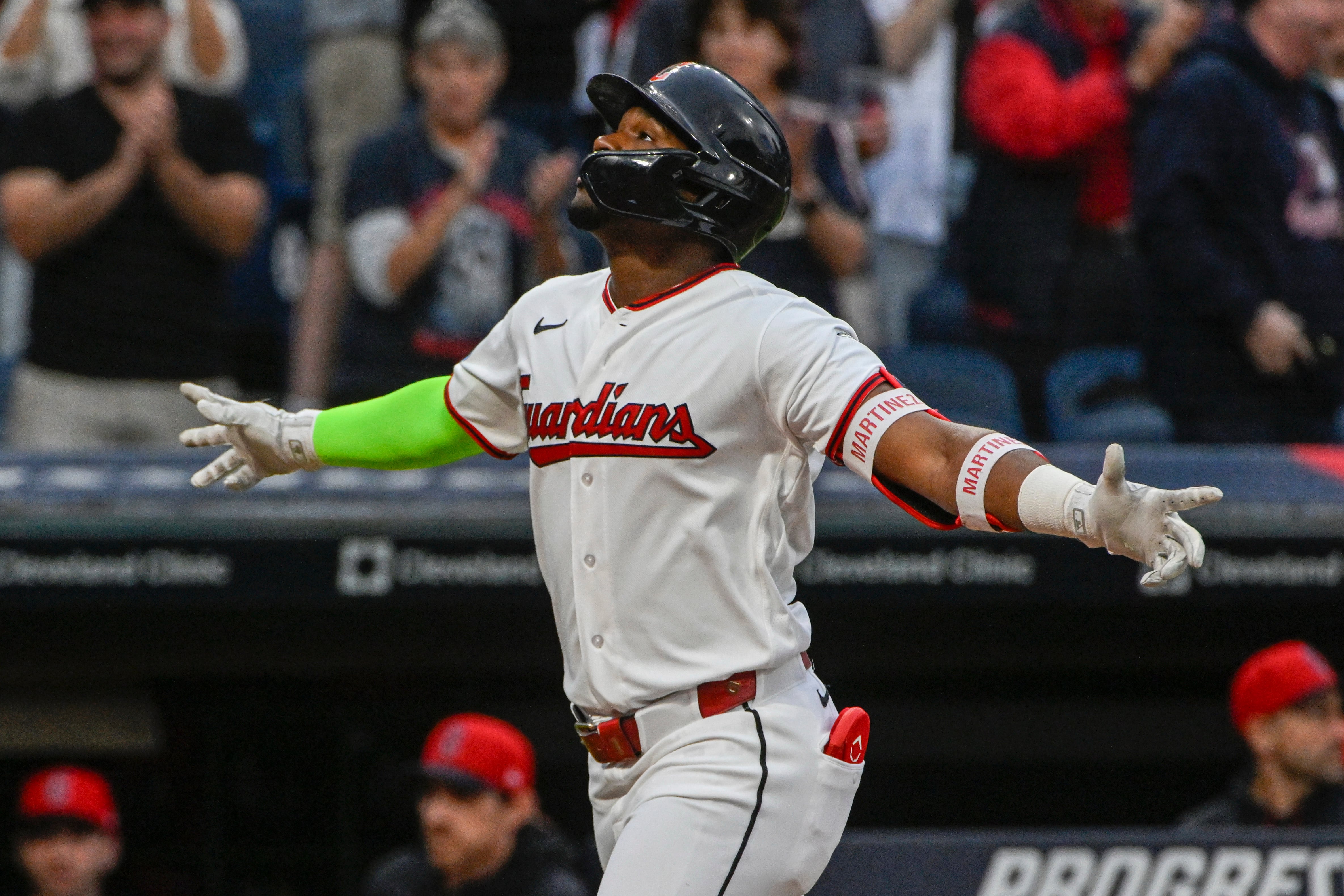Martínez Powers Both Sides in Guardians' Division-Clinching Win Over Athletics