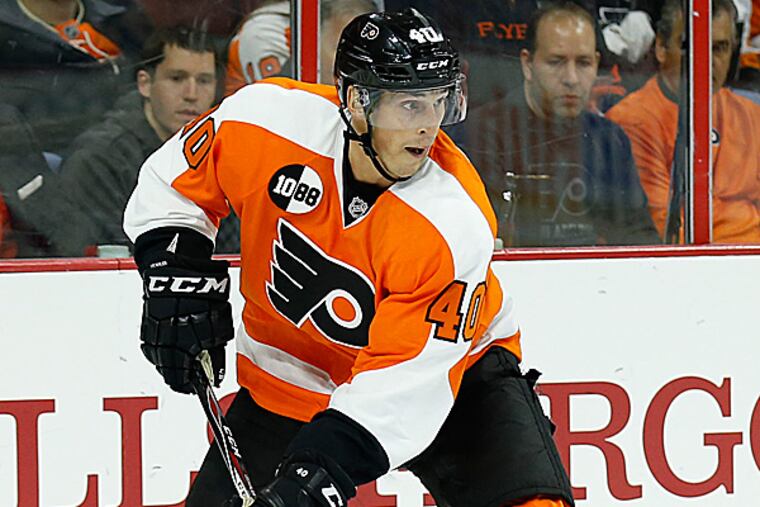 The Flyers' Vincent Lecavalier. (Yong Kim/Staff Photographer)
