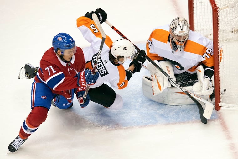 Phil Myers and the Flyers hung on all night and finally dispatched the Canadiens to win the series in six games. The Flyers move on to the second round where they will take on the Islanders.