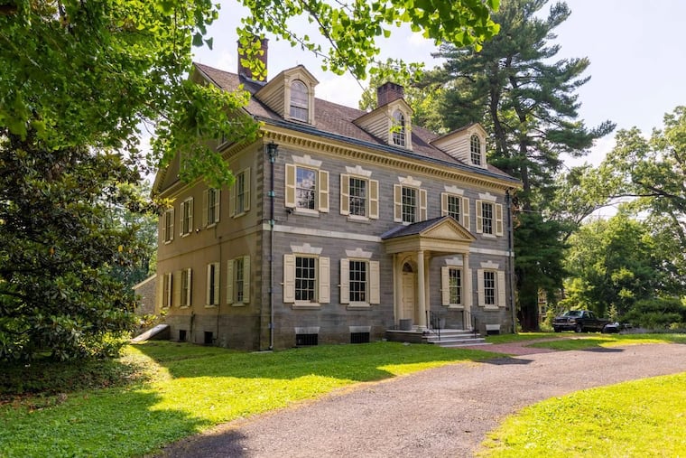 Upsala mansion on the 6400 block of Germantown Avenue was built in 1798 and is currently up for sale.