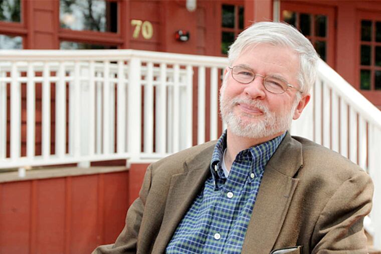 Christopher Durang lives close to the Bucks County Playhouse, where "Vanya and Sonia and Masha and Spike" is being staged. (Mandee Kuenzle)