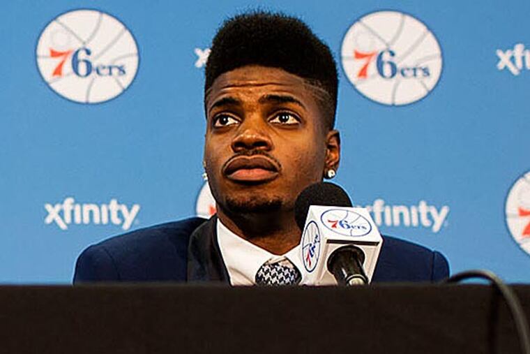 Sixers center Nerlens Noel. (Andrew Renneisen/Staff file photo)