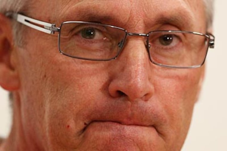 Jim Tressel was the head football coach at Ohio State University from 2001 to 2011. (Terry Gilliam/AP file photo)