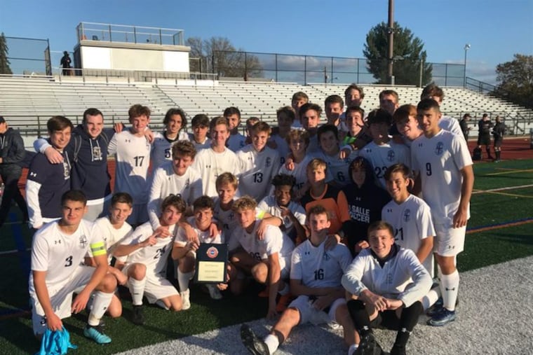 The La Salle soccer team advanced in the PIAA Class 4A playoffs with a 4-2 victory over Dallastown.