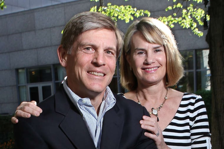 John S. Middleton , with wife Leigh, bought out his sister Anna K. Nupson in 2003. She argues she was deceived as part of the deal. MICHAEL BRYANT / Staff Photographer