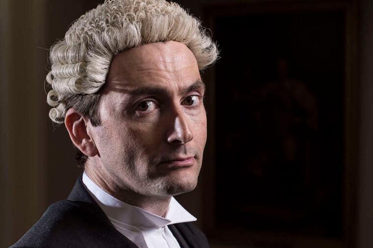 David Tennant plays brilliant defense lawyer Will Burton in "The Escape Artist" on PBS.