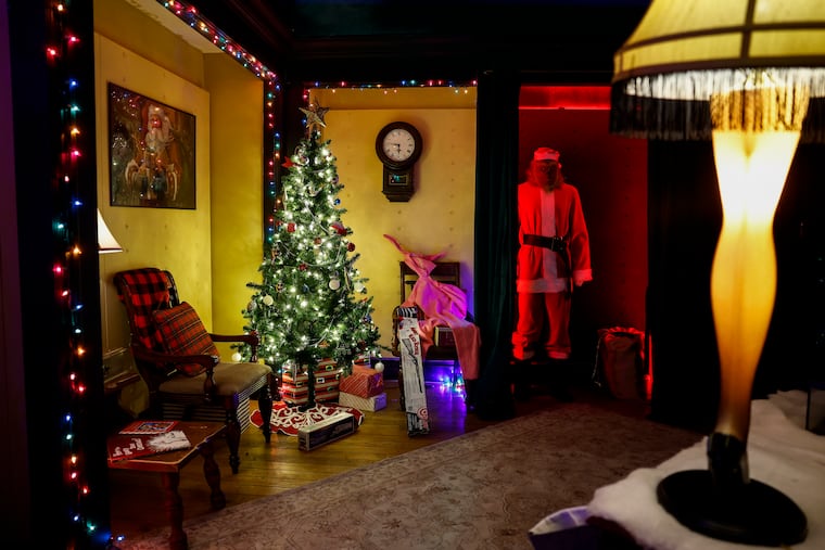 The “Christmas Eve Room” at the Christmas House at Deptford Mall on Tuesday, Dec. 16, 2025 in Deptford.