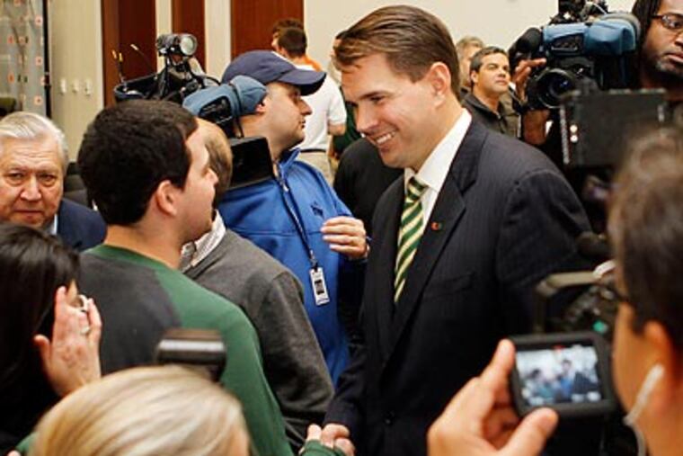 "It's a dream job," Al Golden said of taking over as Miami's football coach. (Alan Diaz/AP)
